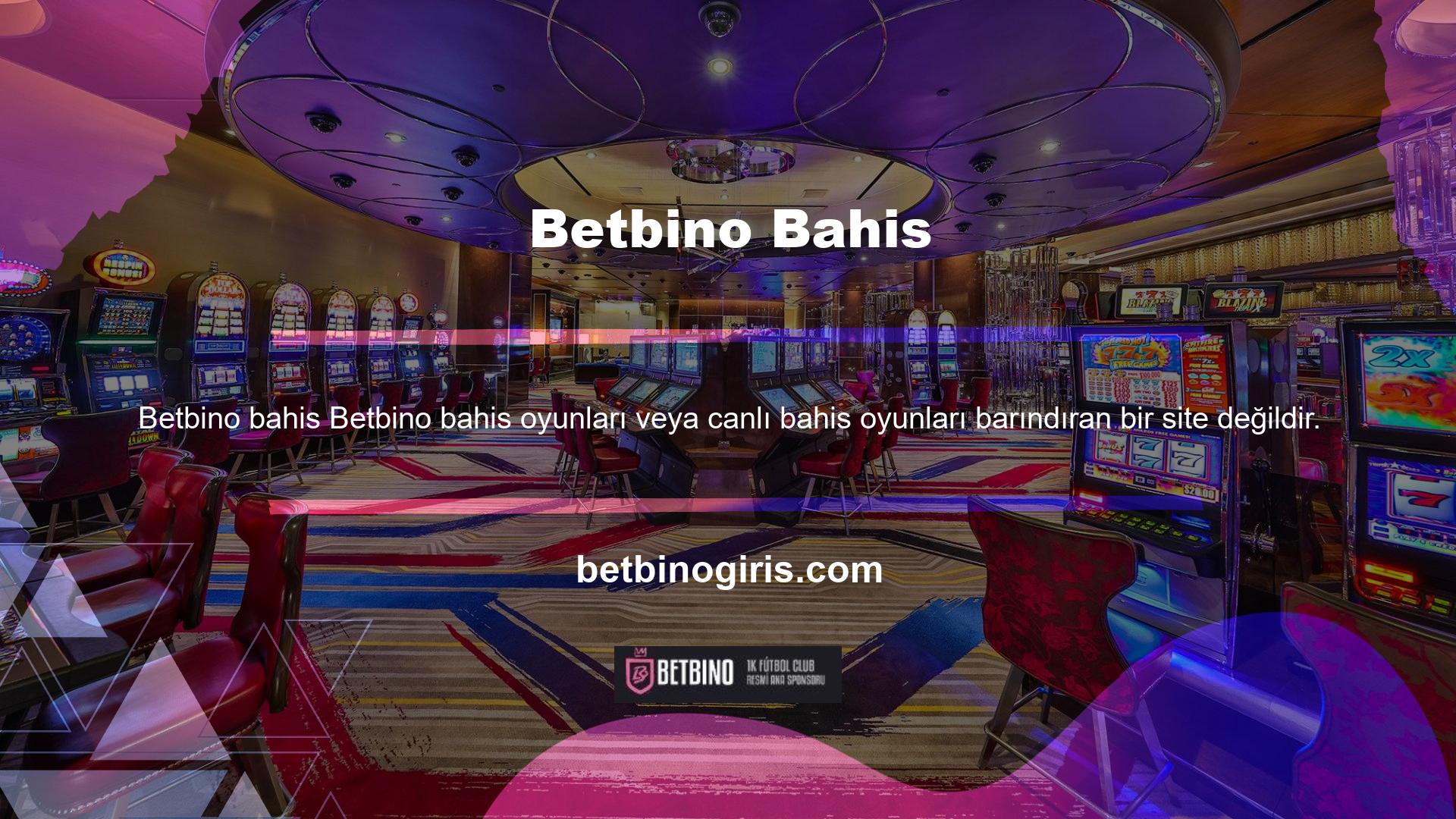 Ayrıca bu sitede çeşitli casino oyunları da yer almaktadır