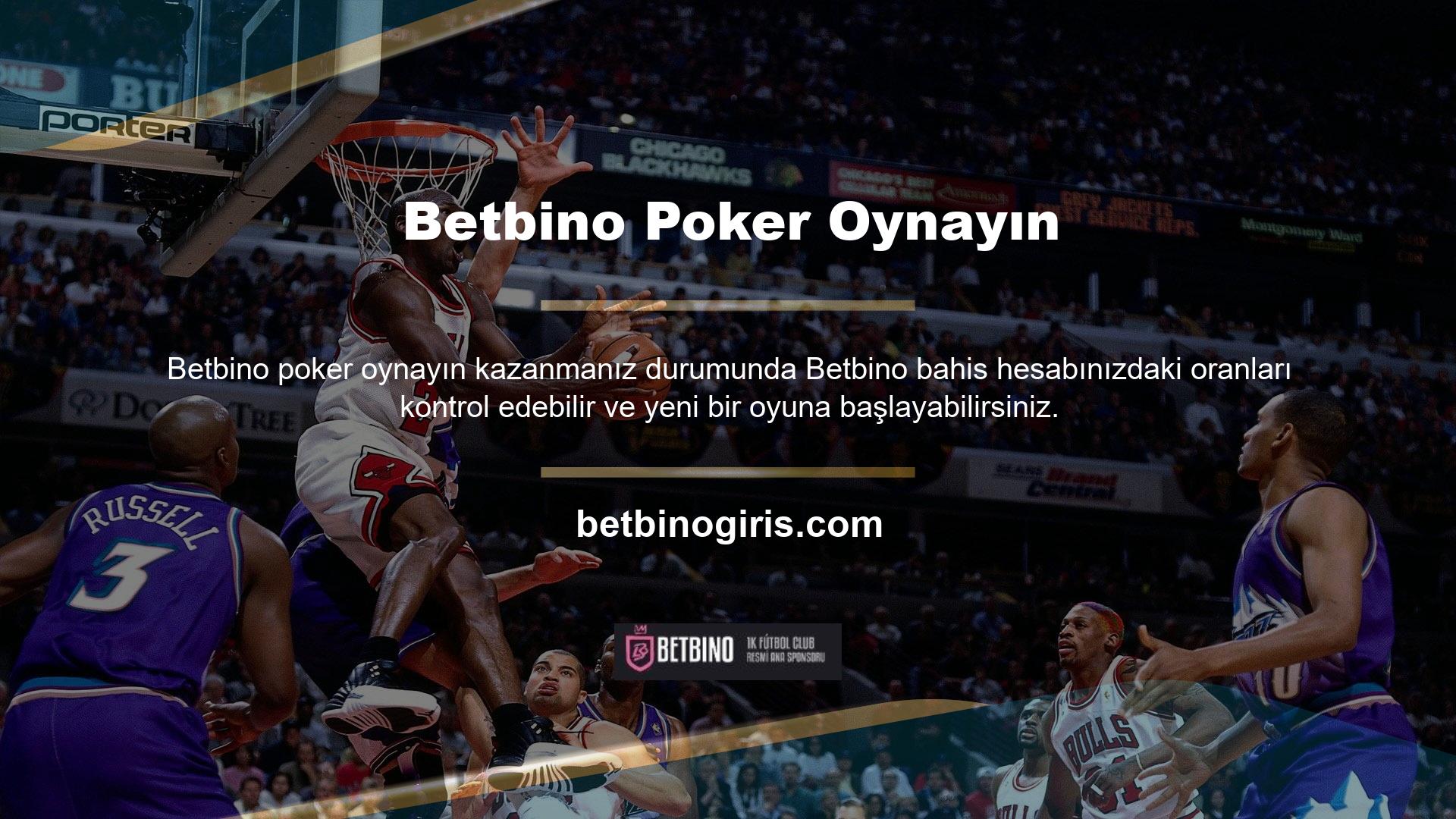 Aynı zamanda Betbino bahis sitesi her oyunun kazanma yüzdesine göre kişiye özel bonuslar da sunmaktadır