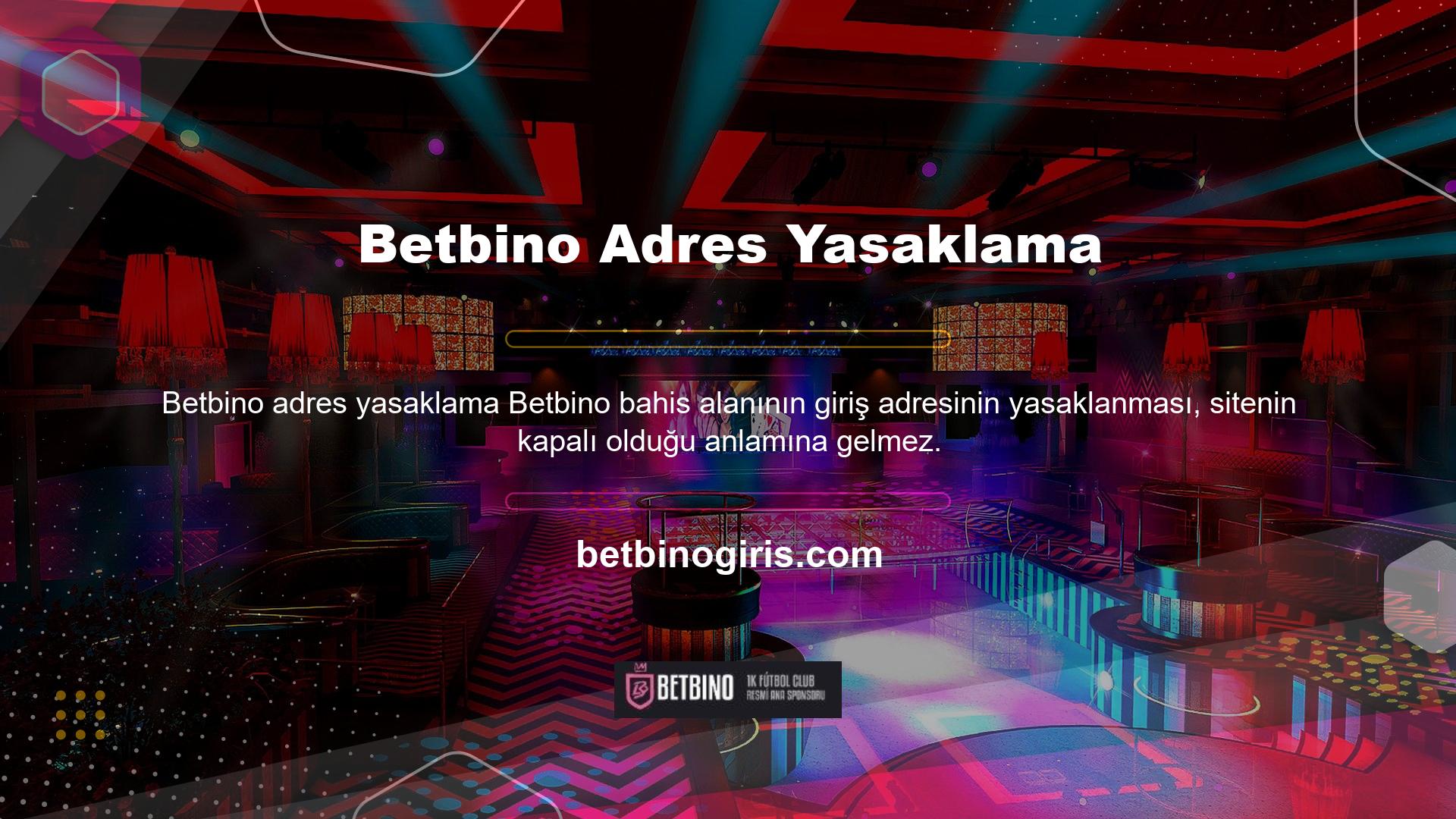 Şirket yeni bir giriş bağlantısı ile devam ediyor